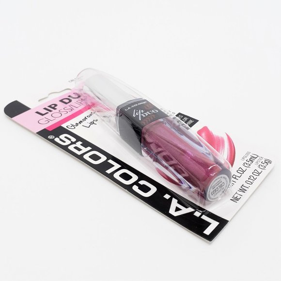 L.A. Colors Lip DUO Gloss Lipstick Flushed - Picture 5 of 6